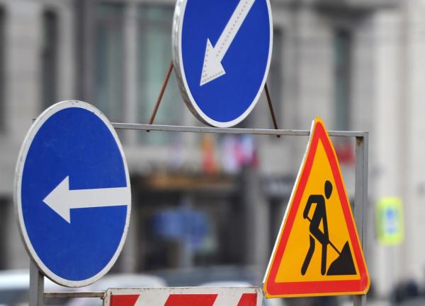 Ограничение движения транспорта действует в зоне строительства подземного перехода в Пятигорске